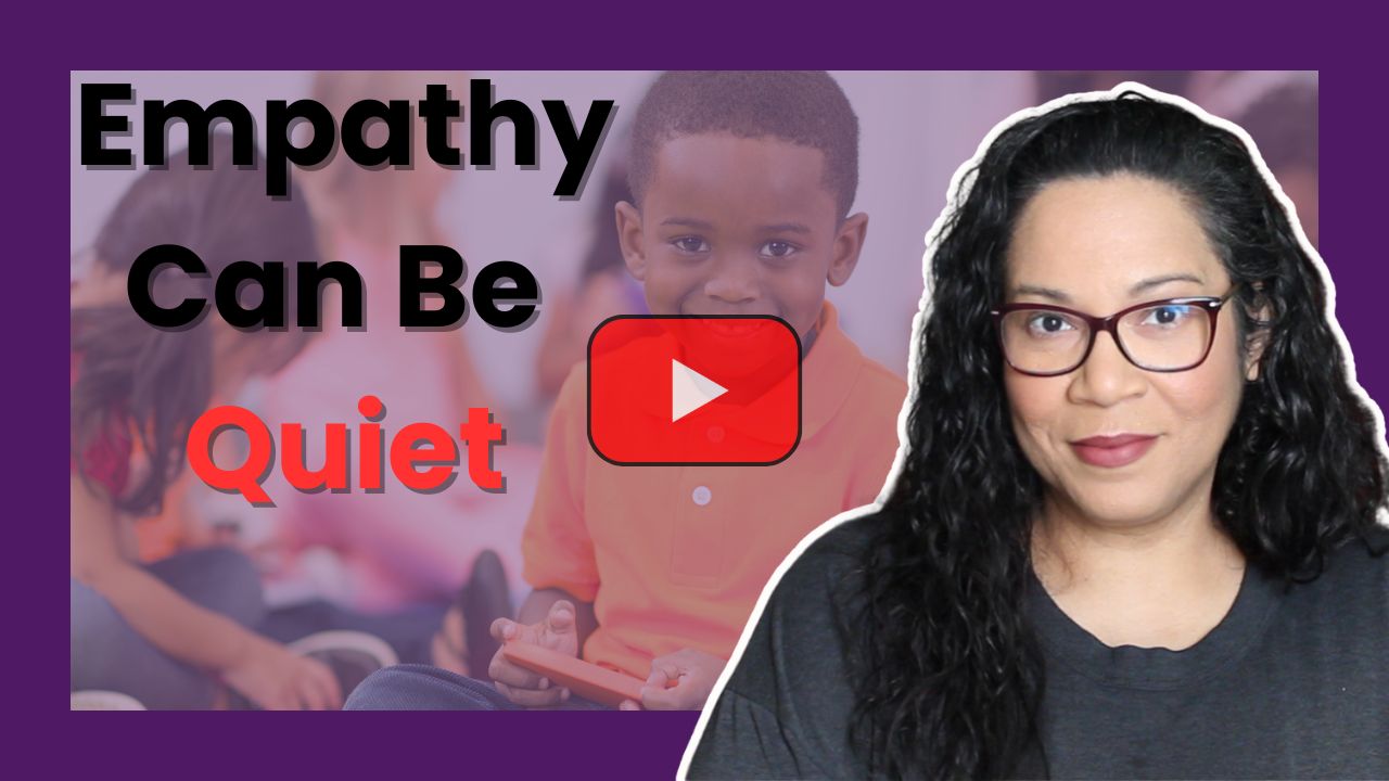 Emapathy can be quiet